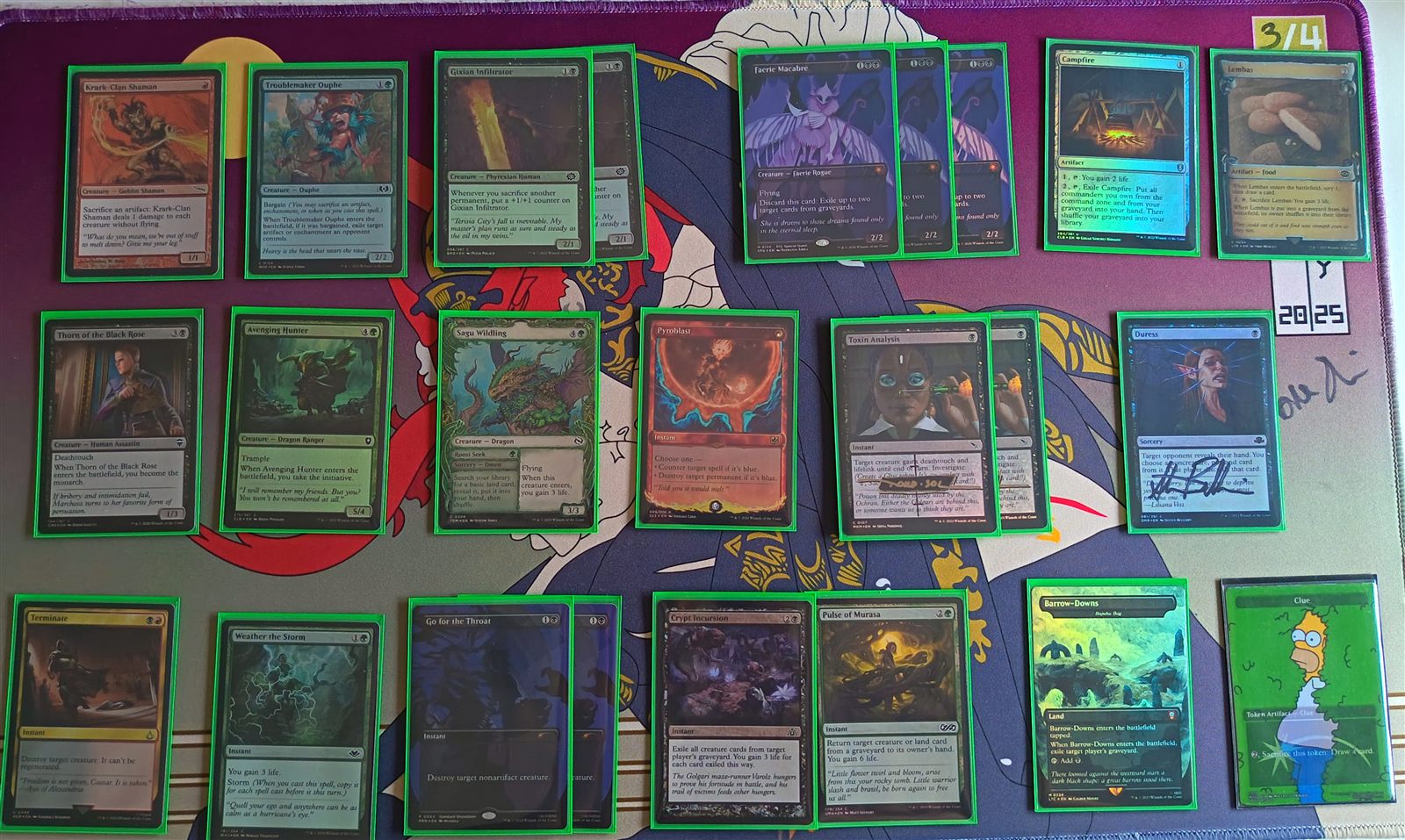Jund Wildfire maybeboard - cards under consideration