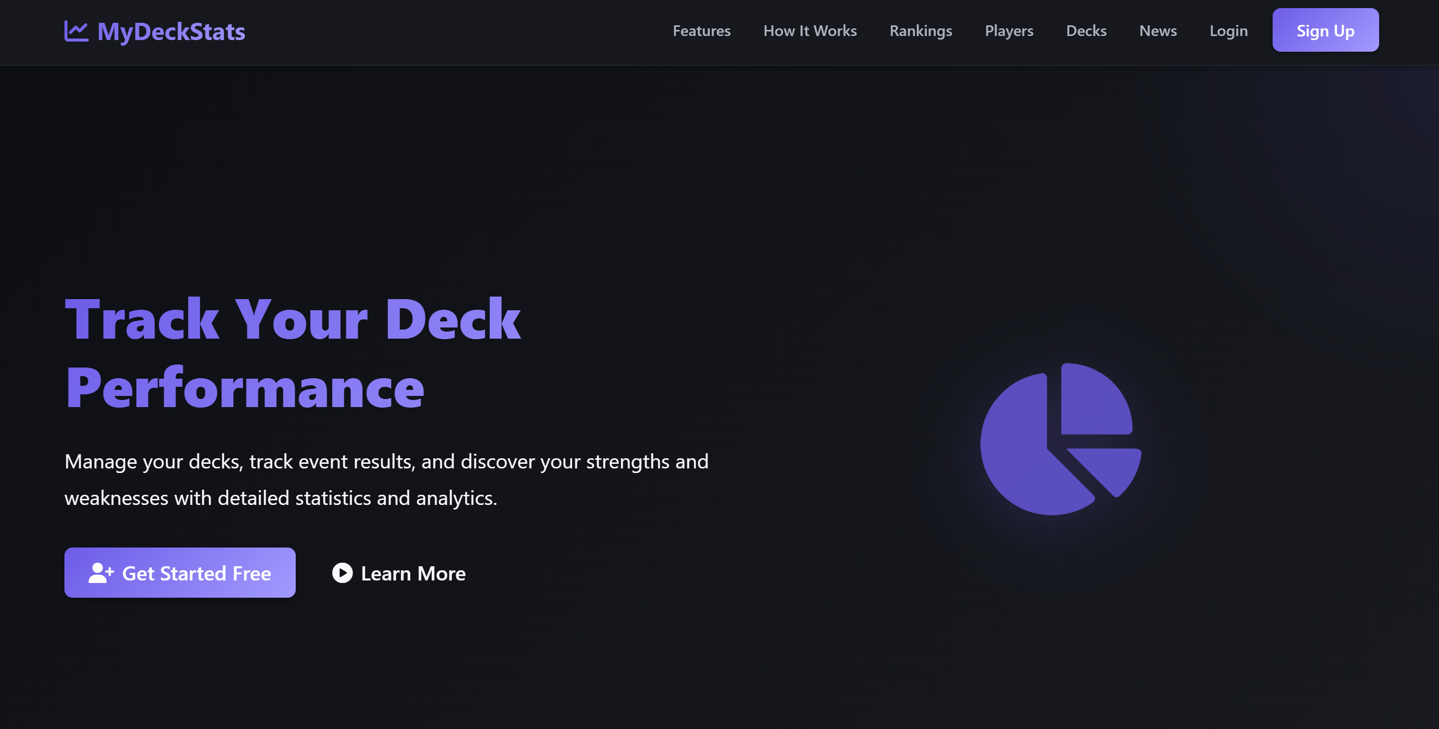 MyDeckStats: A Comprehensive Deck Performance Tracking Platform